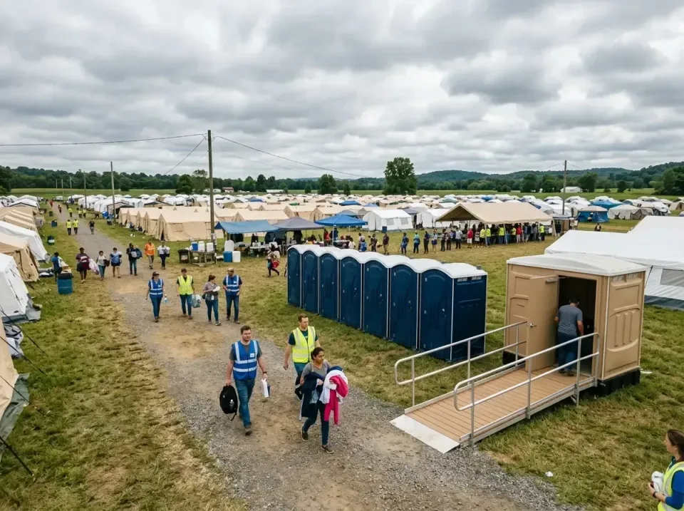 disaster-relief-camp-restrooms-010 — frequently asked questions, Dumpster & Portable Bathrooms Rental in Fairland, MD